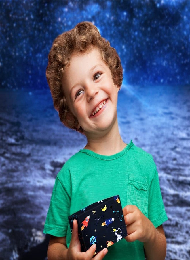 Geluode Birthday Wrapping Paper for Kids Boys Girls Space Lover, Outer Space Wrapping Paper for Birthday Baby Shower Kindergarten Party, 6 Sheets Folded Flat 20x28 Inches Per Sheet - Image 4